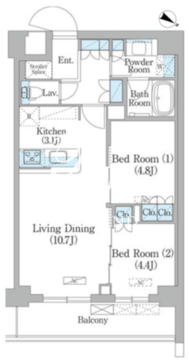 NIIYA平和台 114 間取り図