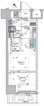 シーフォルム板橋 201 間取り図