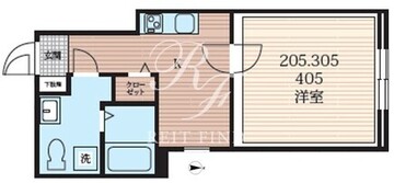 ラシクラス西大井 205 間取り図