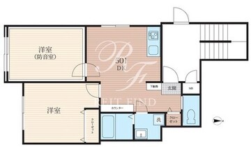 ラシクラス西大井 501 間取り図