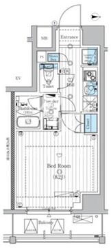 MAXIV南砂町DUE 602 間取り図