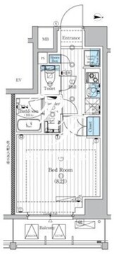 MAXIV南砂町DUE 902 間取り図