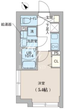 クリオラモード目黒洗足 101 間取り図