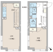 クリオラモード目黒洗足 401 間取り図