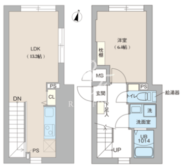 クリオラモード目黒洗足 403 間取り図