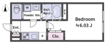 アラート大山2 106 間取り図