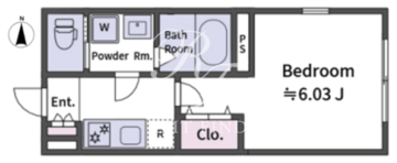 アラート大山2 306 間取り図