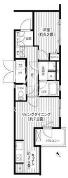 コスモリード新宿余丁町 309 間取り図