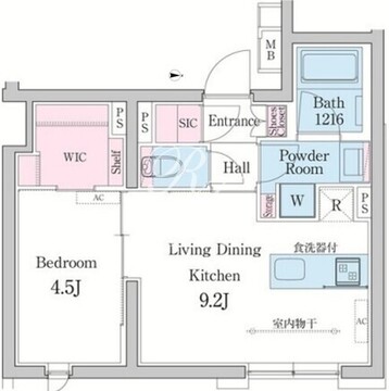 デュオメゾン渋谷 102 間取り図