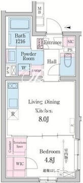 デュオメゾン渋谷 301 間取り図