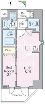 ルフォンリヴェント板橋西台 101 間取り図