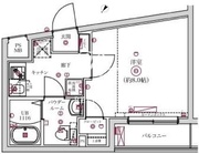 レンティーヴァ綾瀬 405 間取り図