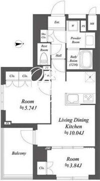 ブランシエスタ荻窪 311 間取り図