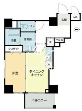 プレセダン板橋本町 503 間取り図