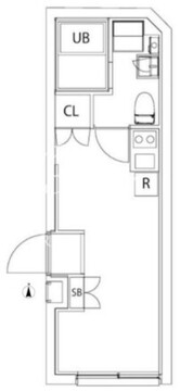 シティウォーク王子デュー 502 間取り図