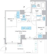 プレディアコート板橋 903 間取り図