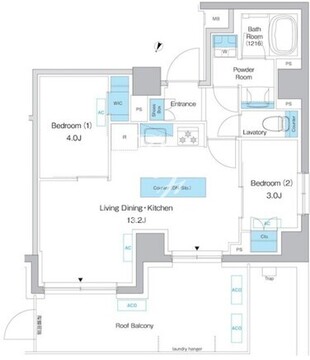 プレディアコート板橋 903 間取り図