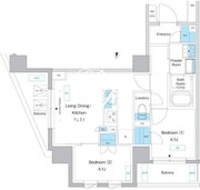 プレディアコート板橋 403 間取り図