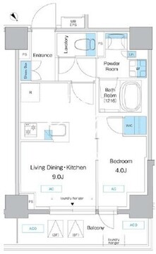 プレディアコート板橋 402 間取り図