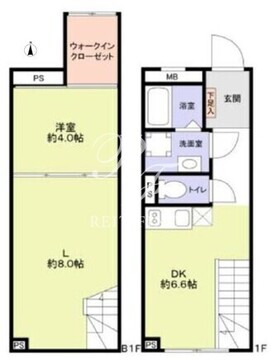 VISTA MAGOME 103 間取り図