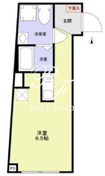 VISTA MAGOME 204 間取り図