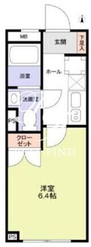 VISTA MAGOME 303 間取り図