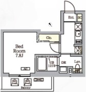 グランパーク千駄ヶ谷レジデンス 205 間取り図