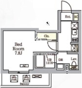 グランパーク千駄ヶ谷レジデンス 405 間取り図