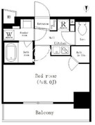 パークキューブ新板橋 503 間取り図