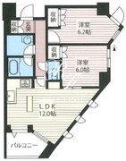 エスティメゾン北新宿 303 間取り図
