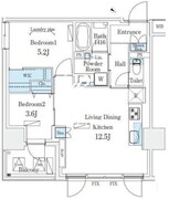 アーバンブリーズ恵比寿 604 間取り図