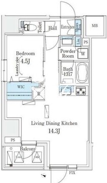 アーバンブリーズ恵比寿 1001 間取り図