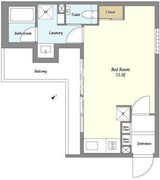 エルスタンザ代々木 307 間取り図