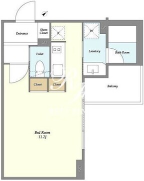エルスタンザ代々木 314 間取り図