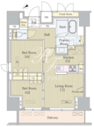 セリオ落合東中野 809 間取り図