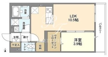 ウェルスクエア渋谷本町 202 間取り図
