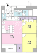 グランカーサ銀座イースト 503 間取り図