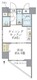 プラティーク目白 603 間取り図
