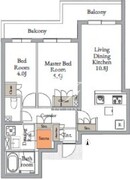 ライブカーサ千鳥町 101 間取り図