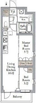 ライブカーサ千鳥町 102 間取り図