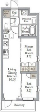 ライブカーサ千鳥町 405 間取り図