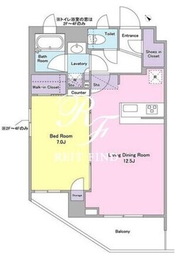 ケリア西馬込アジールコート 322 間取り図
