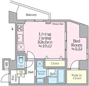 アイルイマージュ押上イースト 603 間取り図