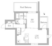 グランデュオ用賀7 403 間取り図