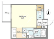 ラドゥセール赤羽 205 間取り図