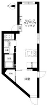 目黒1丁目レジデンス 101 間取り図