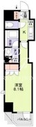 ジオエント中野 404 間取り図