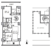 東雲キャナルコートCODAN 21-1403 間取り図