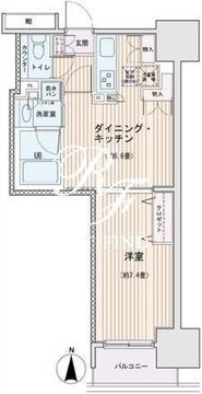 エスティメゾン錦糸町2 505 間取り図