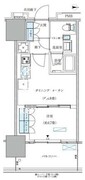 パークアクシス西大島コンフォートスクエア 618 間取り図